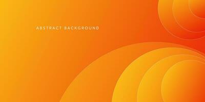 vector dynamic fluid abstract background orange color