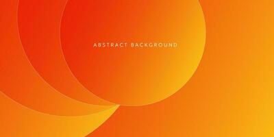 vector dynamic fluid abstract background orange color