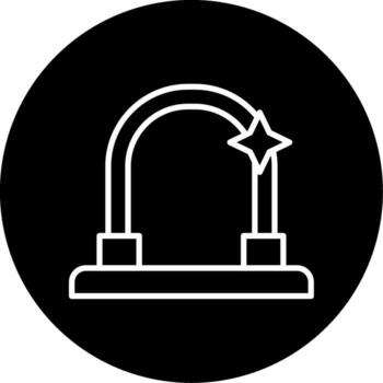 icono de vector de espejo