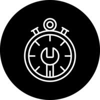 icono de vector de gestión de tiempo