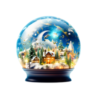 Navidad cristal pelota ai generativo png