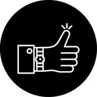 Thumbs Up Vector Icon