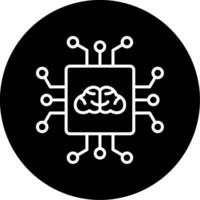 Artificial Intelligence Vector Icon