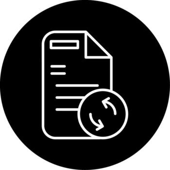 icono de vector de documento