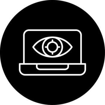 icono de vector de laptop