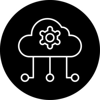 Cloud Computing Vector Icon