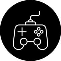 icono de vector de controlador de juego