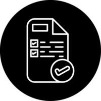 icono de vector de documento
