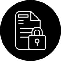 Secure Folder Vector Icon