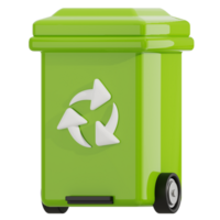 recyceln Behälter 3d Symbol png