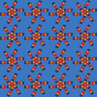 Good fabric motif for printing vector