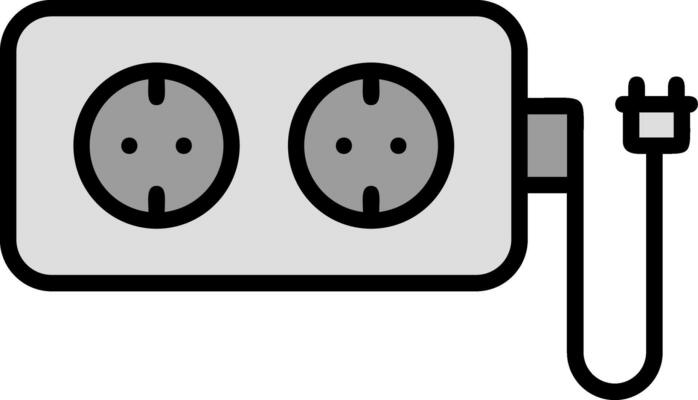line filled grey