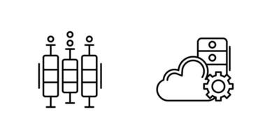 Migrate and Plot Icon vector