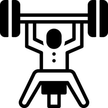 sólido icono para duro vector