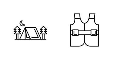 Protection and House  Icon vector