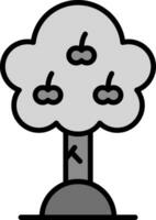 Apple Tree Vector Icon