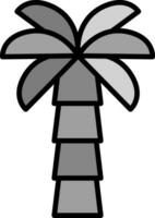 icono de vector de árbol de Palma