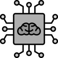 Artificial Intelligence Vector Icon