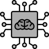 Artificial Intelligence Vector Icon