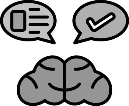 Thinking Vector Icon