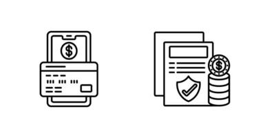 Payment and Protection Icon vector