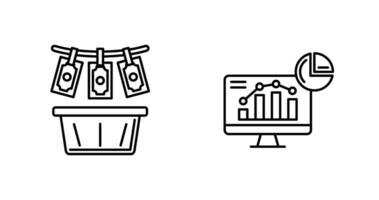 Money Laundering and Monitering Icon vector