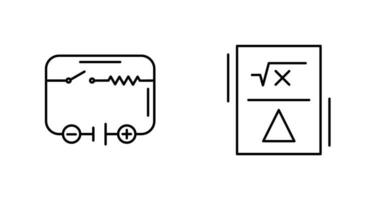 Abacus and Pendulum Icon vector