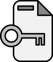 icono de vector de documento