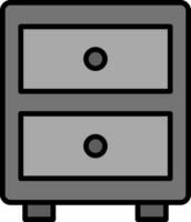 icono de vector de archivador