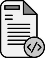 icono de vector de documento