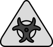 Biological Hazard Vector Icon