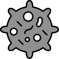 icono de vector de virus