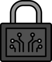icono de vector de bloqueo