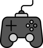 icono de vector de controlador de juego