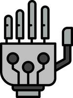Robotic Hand Vector Icon