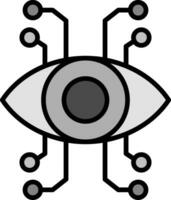 Bionic Eye Vector Icon
