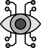 Bionic Eye Vector Icon