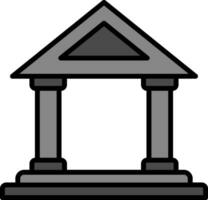 icono de vector de banco