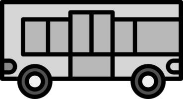 icono de vector de bus