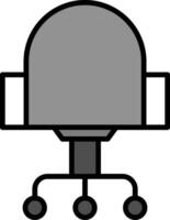 icono de vector de silla