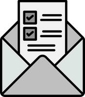 icono de vector de correo electrónico