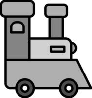 Toy Train Vector Icon