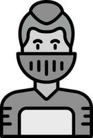 Cyborg Vector Icon
