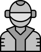 cyberpunk vector icono