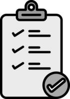 Checklist Vector Icon