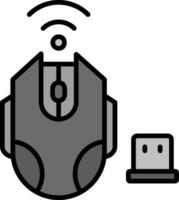 Wireless Mouse Vector Icon