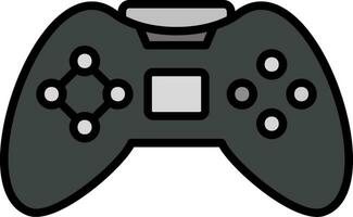 icono de vector de controlador de juego