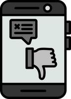 Bad Review Vector Icon