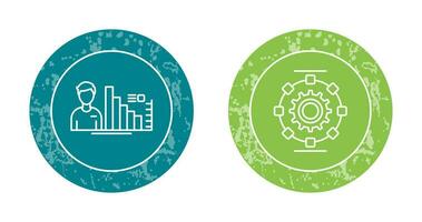 Consulting and Automated  Icon vector