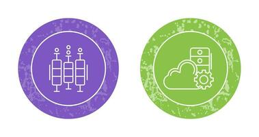 Migrate and Plot Icon vector